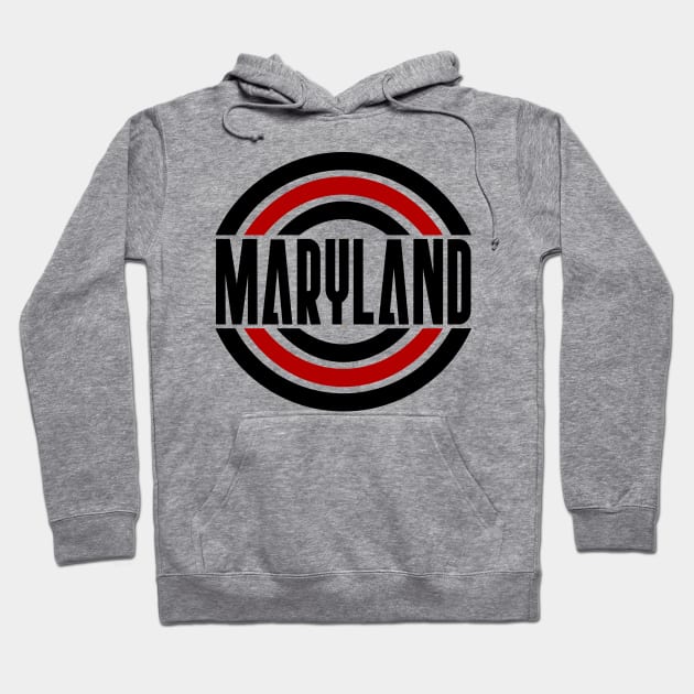 Maryland Hoodie by colorsplash